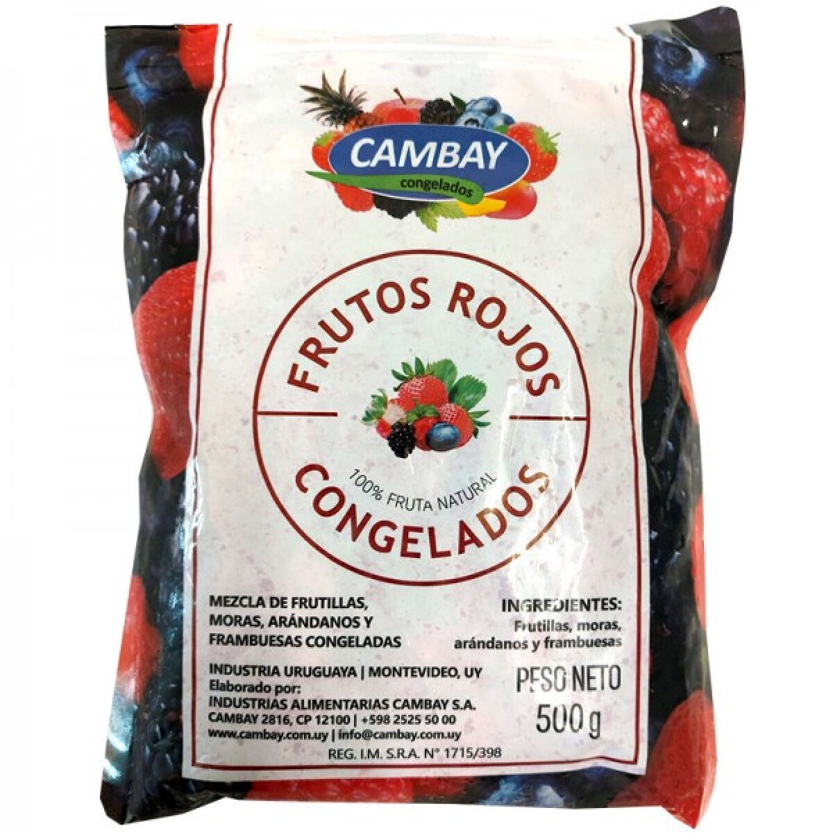 Frutos rojos Cambay - 500 gr 