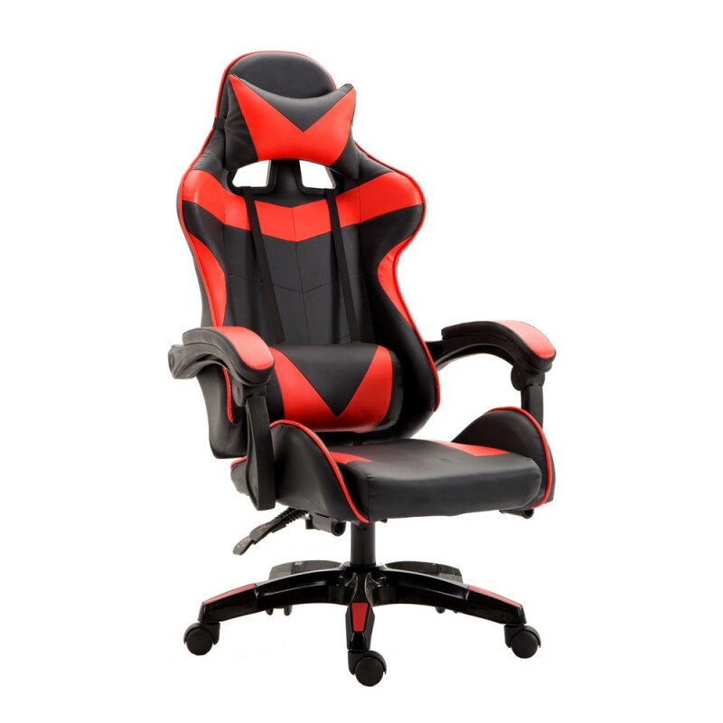 SILLA GAMER ROJA/NEGRA AJUSTABLE Y-2410 SILLA GAMER ROJA/NEGRA AJUSTABLE Y-2410