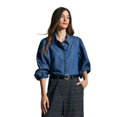 CAMISA CIANITA S-XXL INDIGO