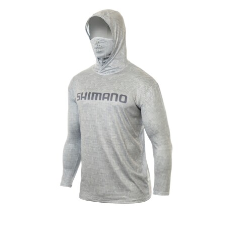 REMERA SHIMANO GRIS M/LARGA Y CAPUCHA SHMHOODGGREY REMERA SHIMANO GRIS M/LARGA Y CAPUCHA SHMHOODGGREY