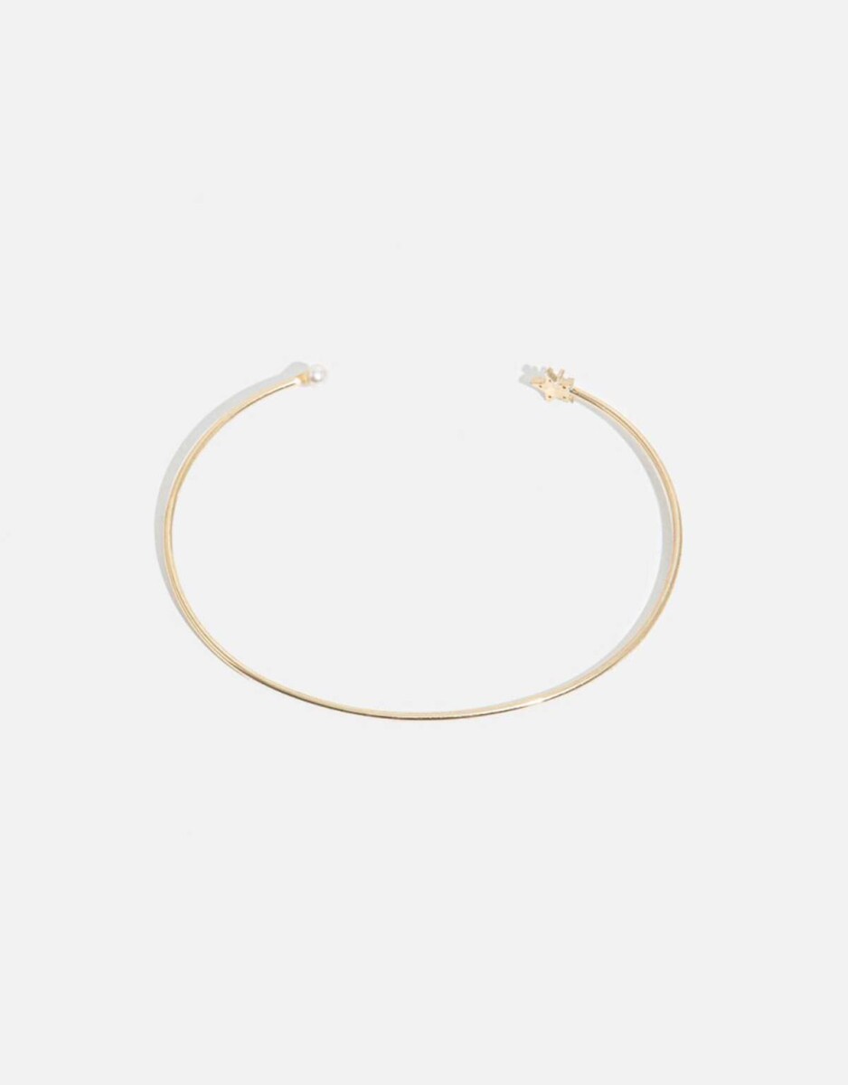 Pulsera Con Dije De Estrella - Dorado 