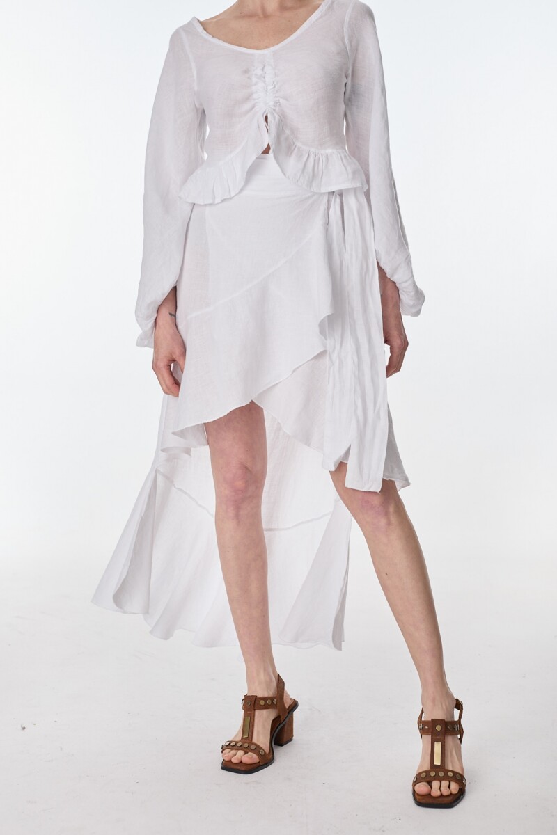 Falda San Sebastian Blanco