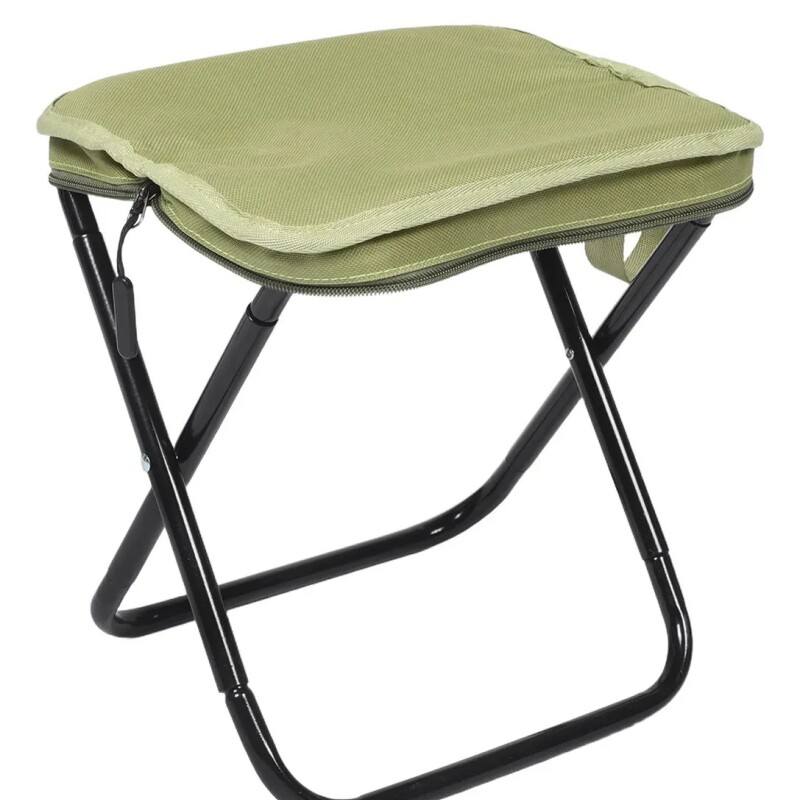 Silla Taburete Plegable Portátil VERDE