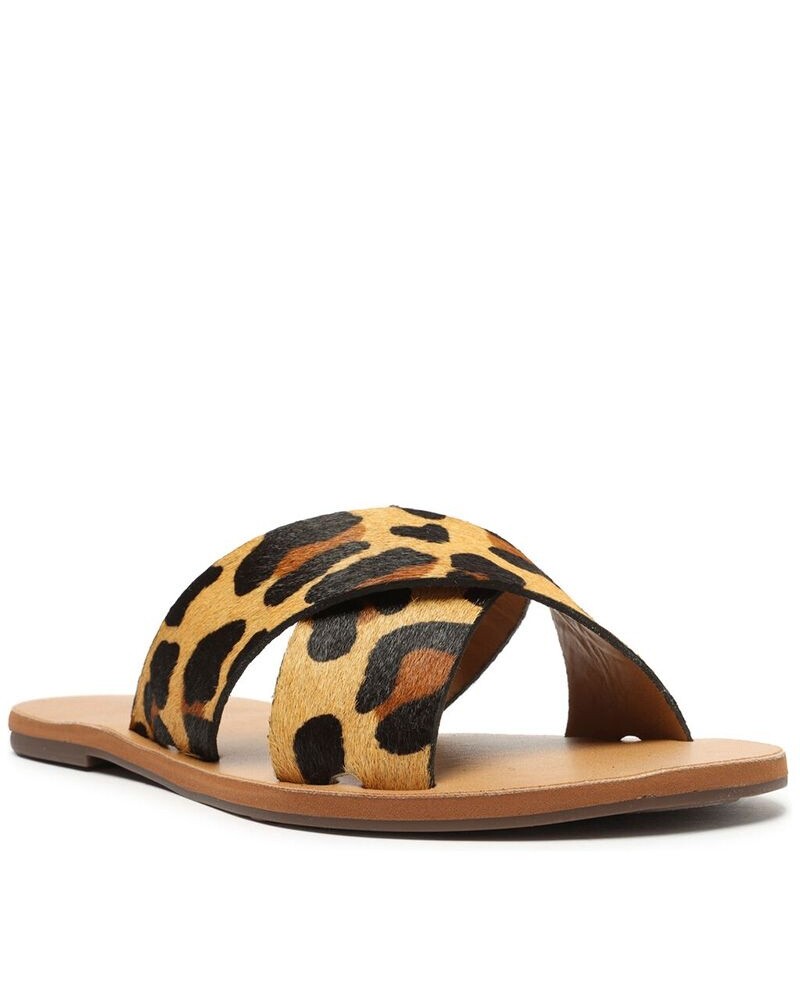 SANDALIA BAJA ANIMAL PRINT U