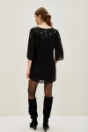 Vestido Charles Embro Negro