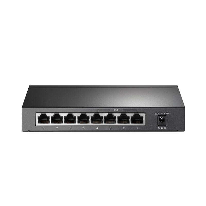 Switch TP-Link SG1008P 10 100 1000 Mbps 8 Puertos 4 PoE+ Switch TP-Link SG1008P 10 100 1000 Mbps 8 Puertos 4 PoE+
