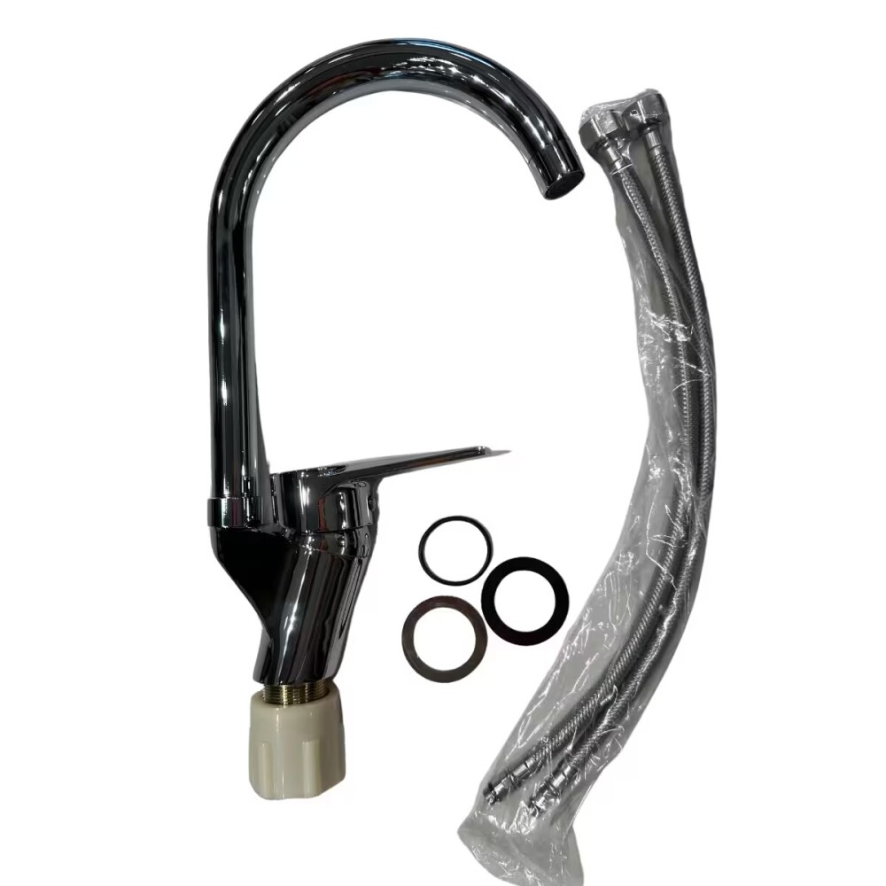 Grifería de cocina Monocomando de mesada Match cromado Grifería De Cocina Monocomando De Mesada Match Cromado