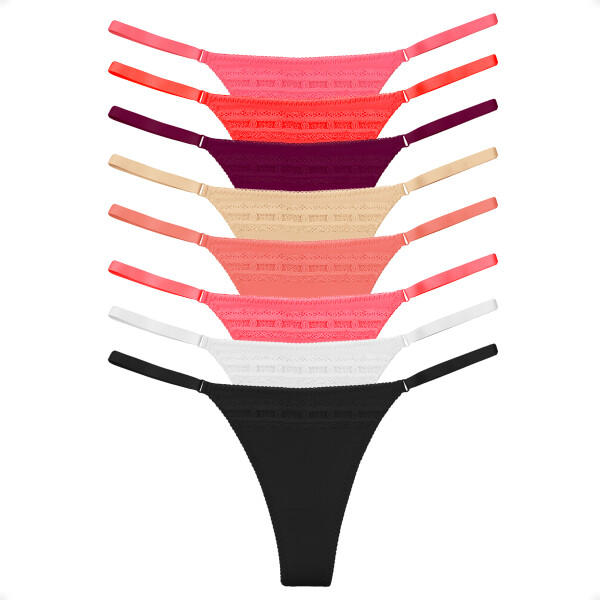 Tanga Colaless Colores Surtidos Talla M