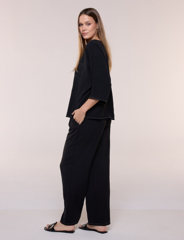 Pantalon Pull On Wid NEGRO