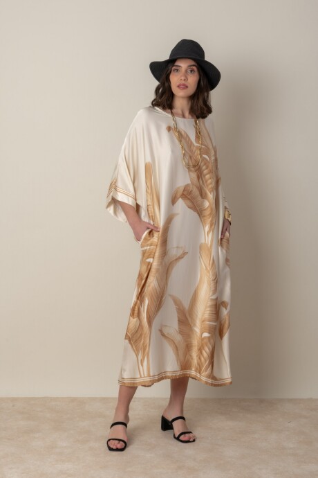 VESTIDO PALMA Camel