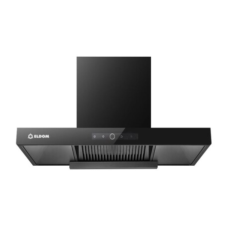 CAMPANA RECTA 90 CM NEGRA TB9017C - ELDOM CAMPANA RECTA 90 CM NEGRA TB9017C - ELDOM