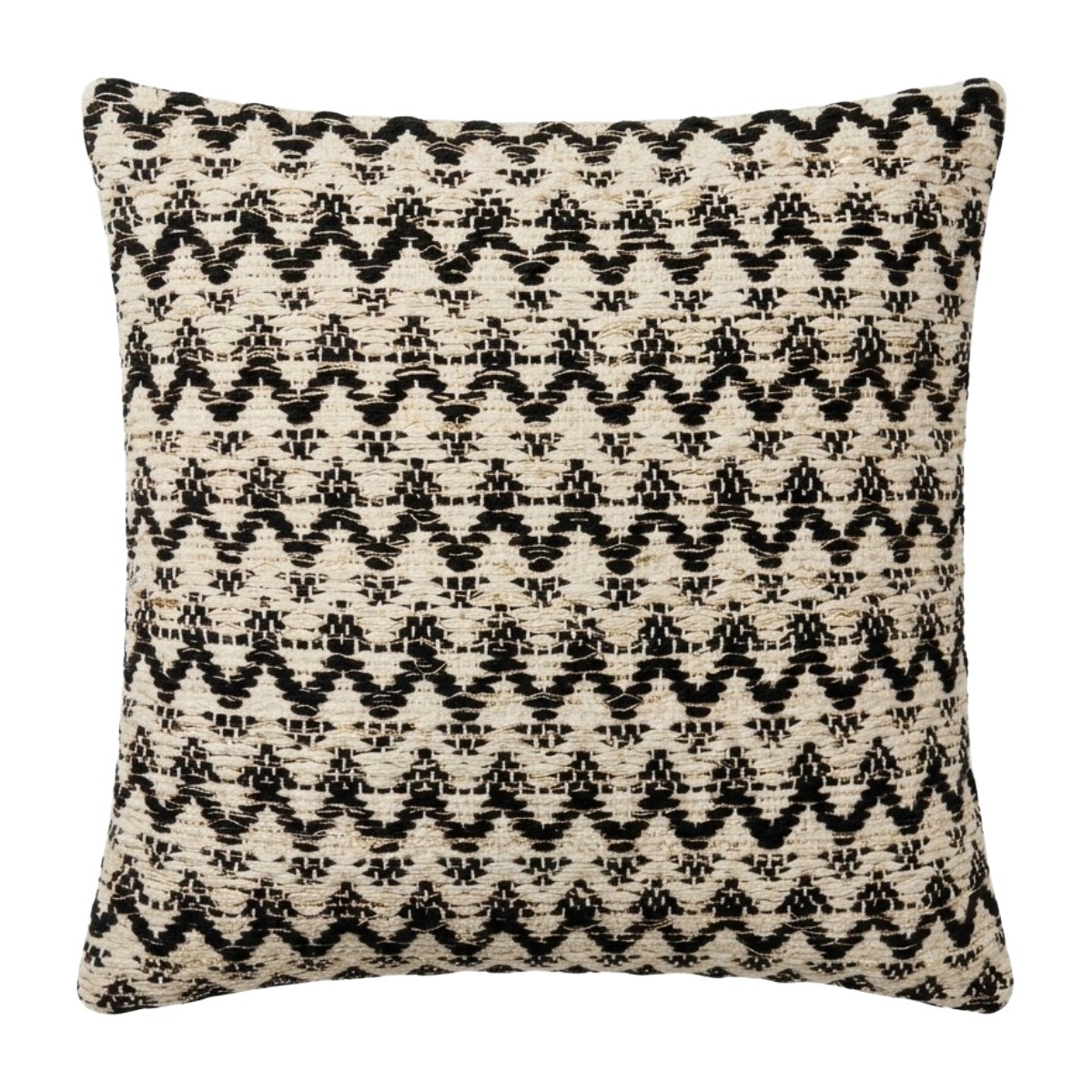 COJIN CUAD NEGRO COMB 40X40CM 