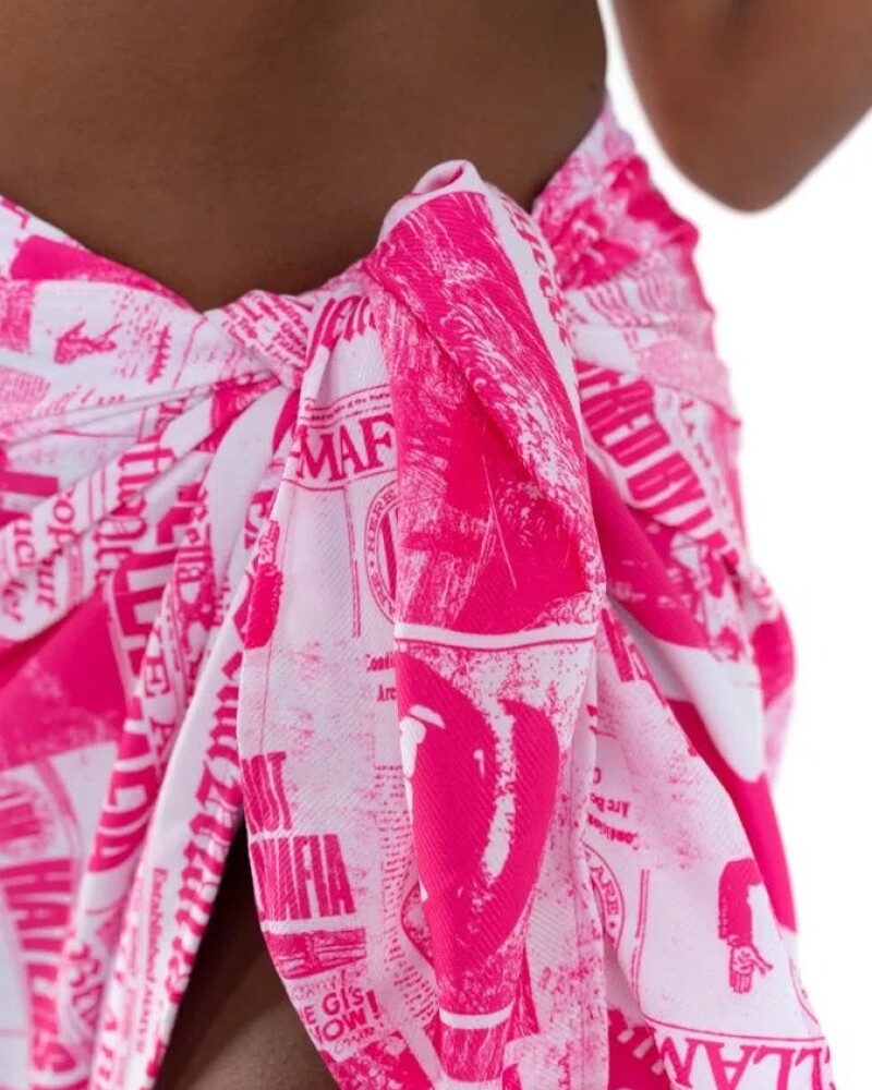 Salida De Playa Estampada By La Bellamafia U