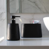 Vaso porta cepillo de dientes negro mate Vaso porta cepillo de dientes negro mate