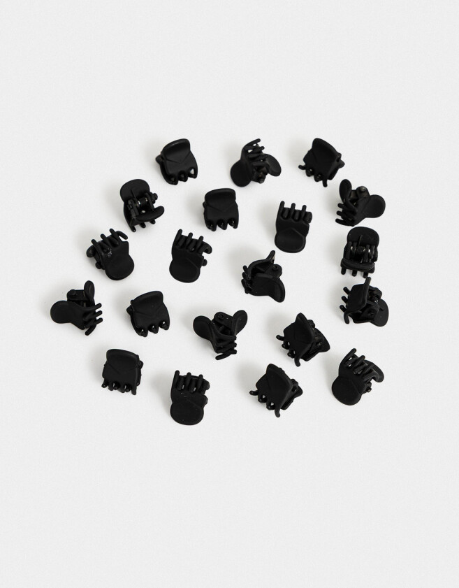 Broches Sets En bolsita Set De Mini Broches - Negro