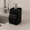 Dispensador de jabón líquido 500 ml NEGRO