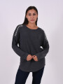 BLUSA PAULI GRIS OSCURO