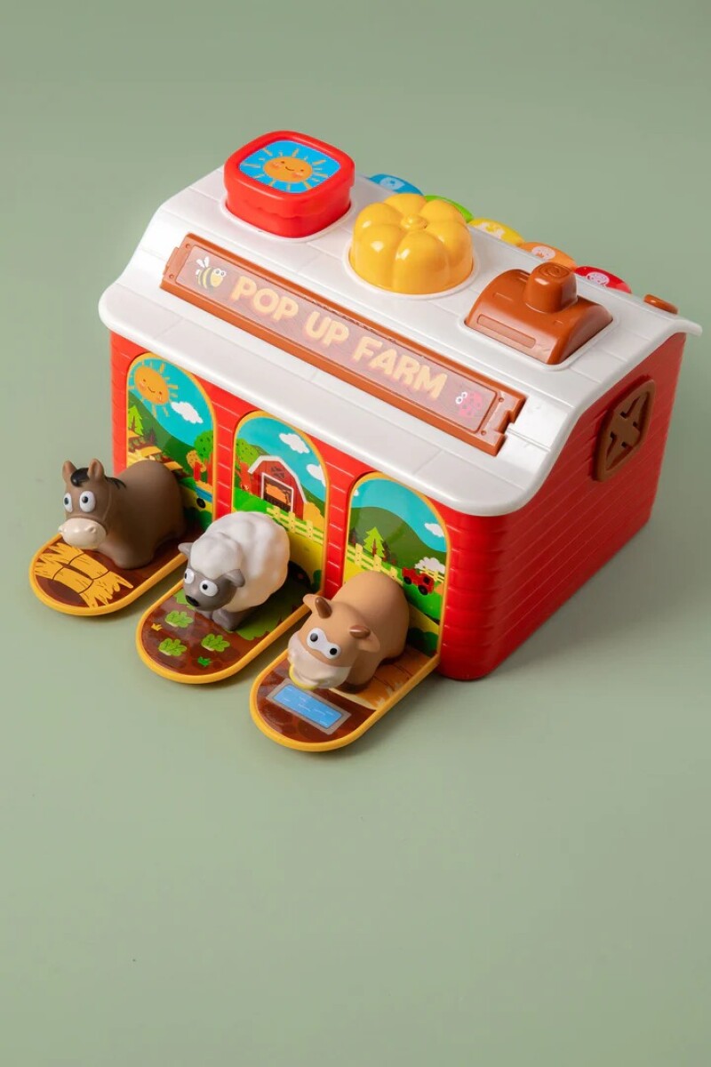 Juego didáctico POP Up Granja 