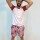 Short de baño FAUSTO Tropical