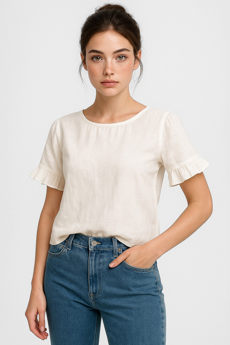 Blusa Cenobia - Blanco 