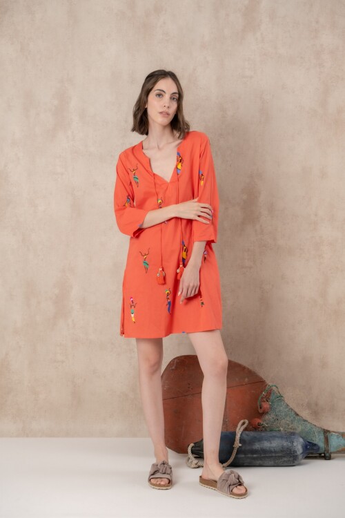 Vestido bordado Vestido bordado
