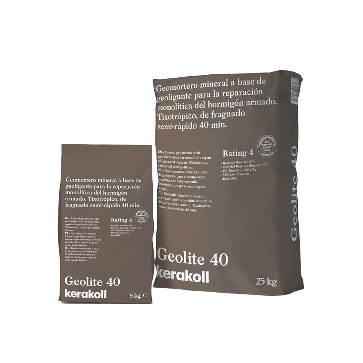 Geolite 40 25kg. (fraguado 40 Min.) 
