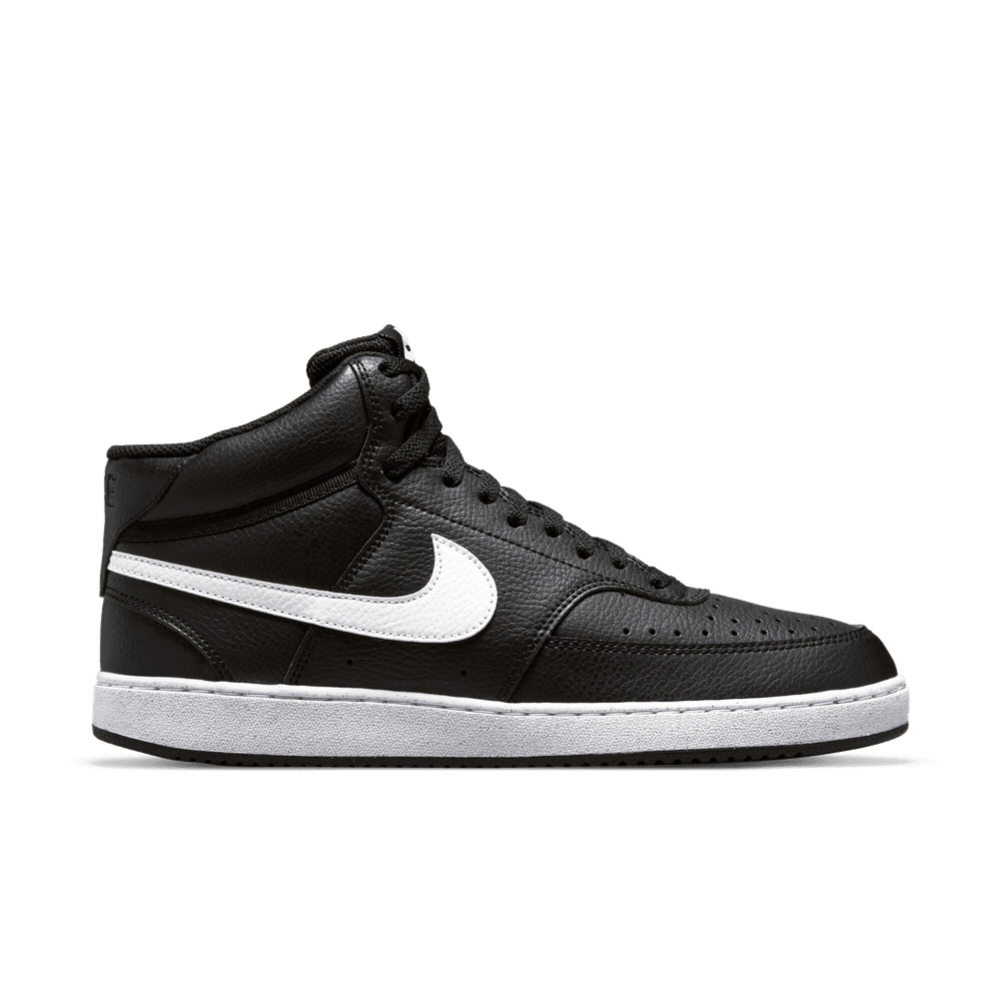 Zapatillas Nike Court Vision Mid Next Nature de Hombre Negro La Cancha