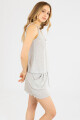 GREY MELANGE BUTTON GRIS MELANGE