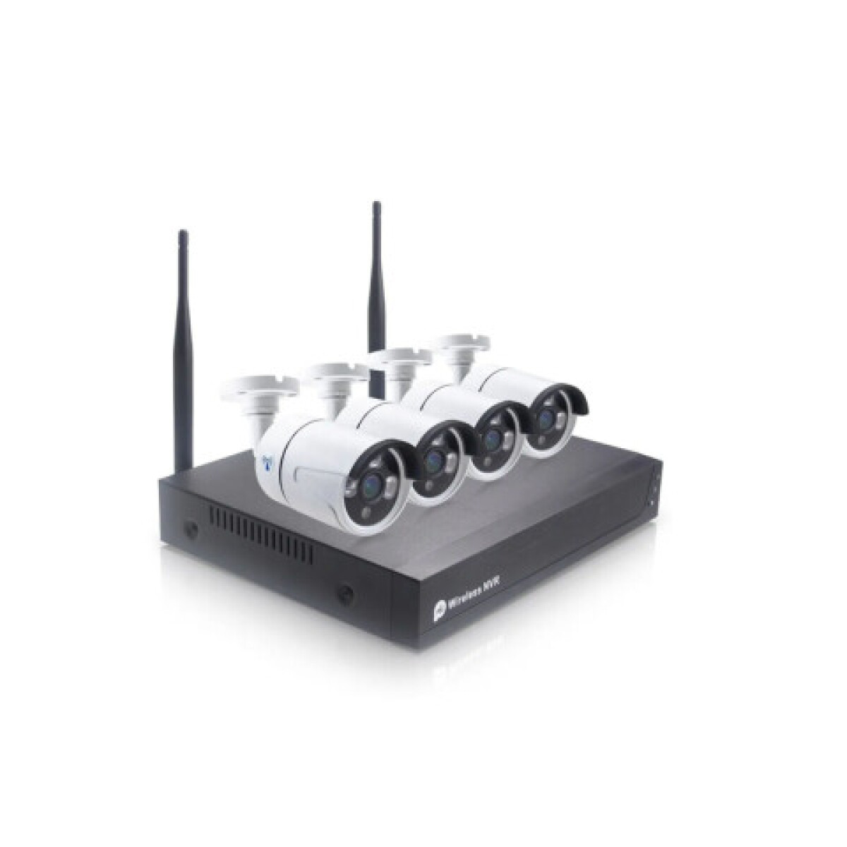 Kit de Seguridad Wifi Tuya Smart NVR 4 canales + 4 cámaras 2 