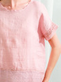 Blusa Castellabate Rosa Viejo
