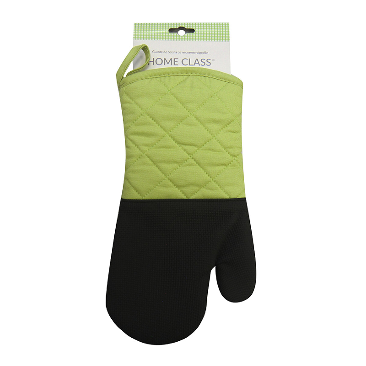 Manopla Neopreno Home Class - NEGRO/VERDE 