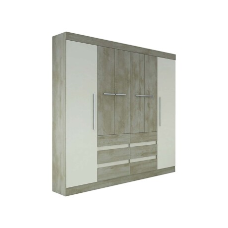 PLACARD VIENA 6 PUERTAS MDP NATURAL-BEIGE BC 2035