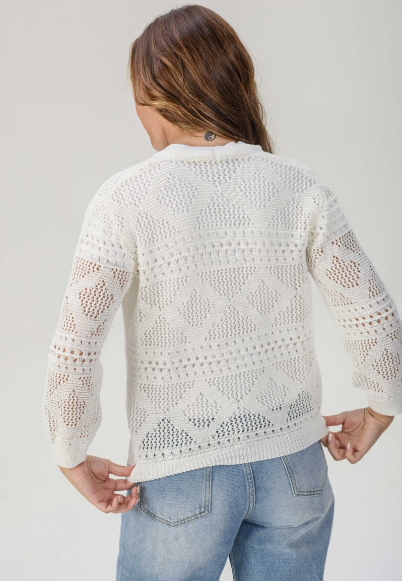 Saco Opalo Blanco