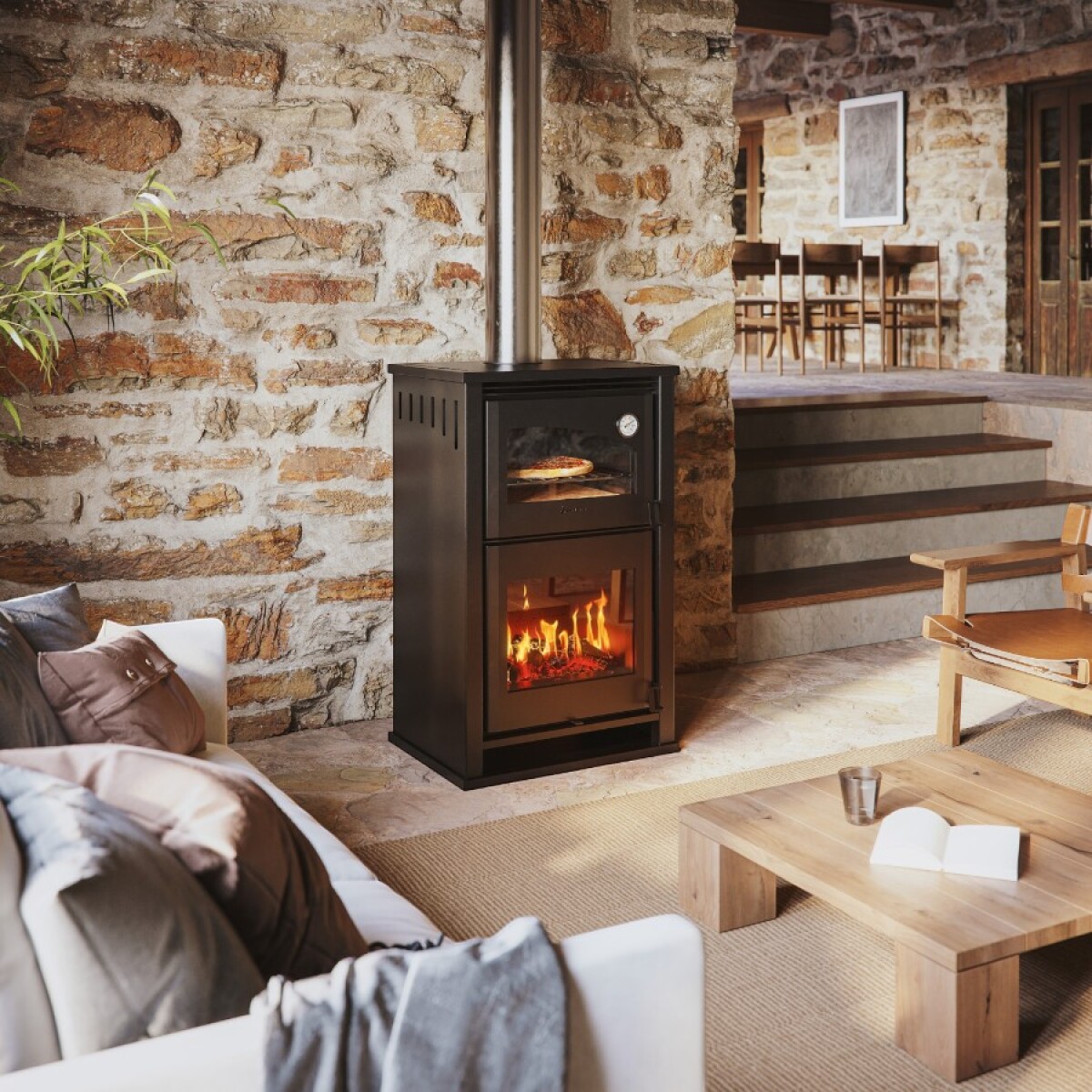 Calefactor con Horno Forno 540 Eko Varmo 