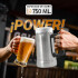 Vaso Térmico Jarra de Cerveza de 750 ml Color Plata Vaso Térmico Jarra de Cerveza de 750 ml Color Plata
