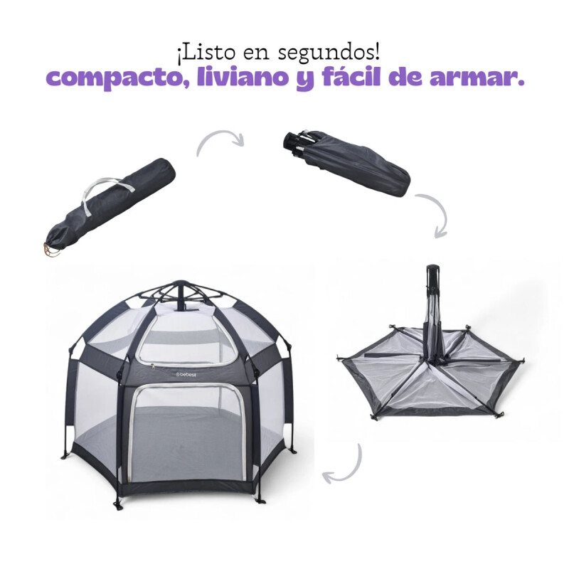 Carpa Click Con Toldo y Sistema de Apertura y Cierre en Segundos Bebesit Carpa Click Con Toldo y Sistema de Apertura y Cierre en Segundos Bebesit