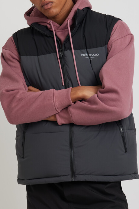 CHALECO NAOYA DIXIE Gris Oscuro