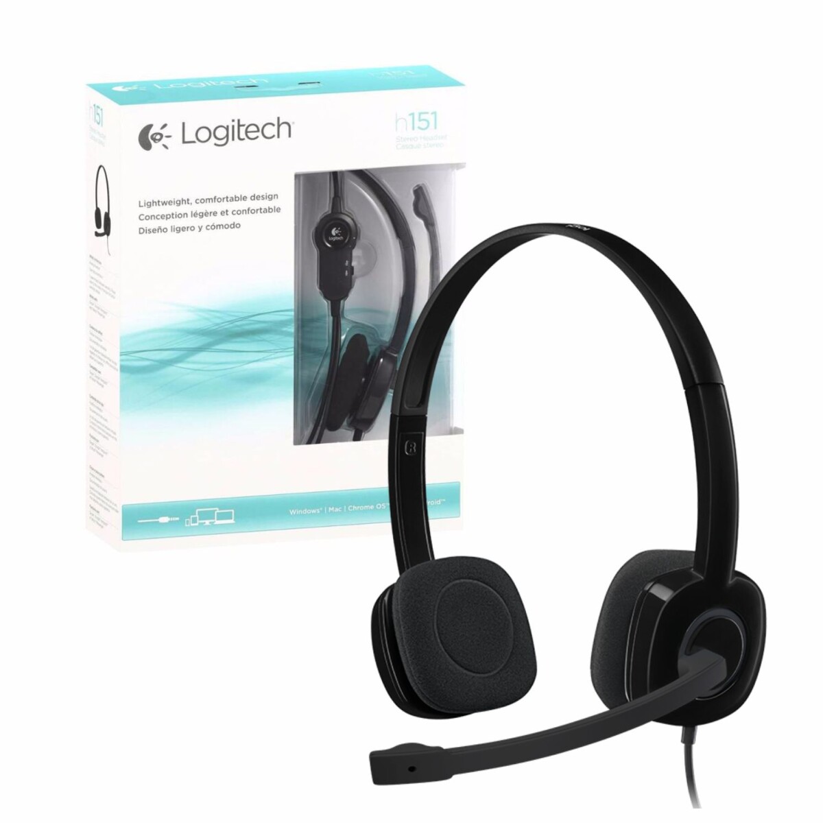 Audifono Logitech H151 C/microfono 