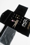 Estuche organizador de bijou negro