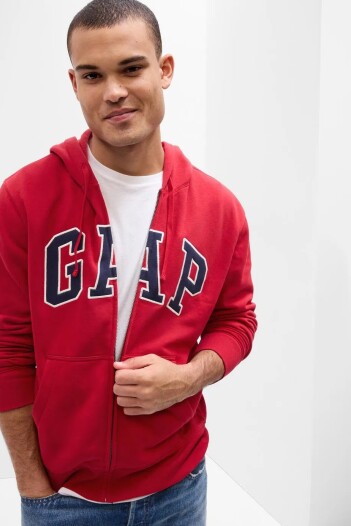 Canguro Logo Gap Hombre Red Apple
