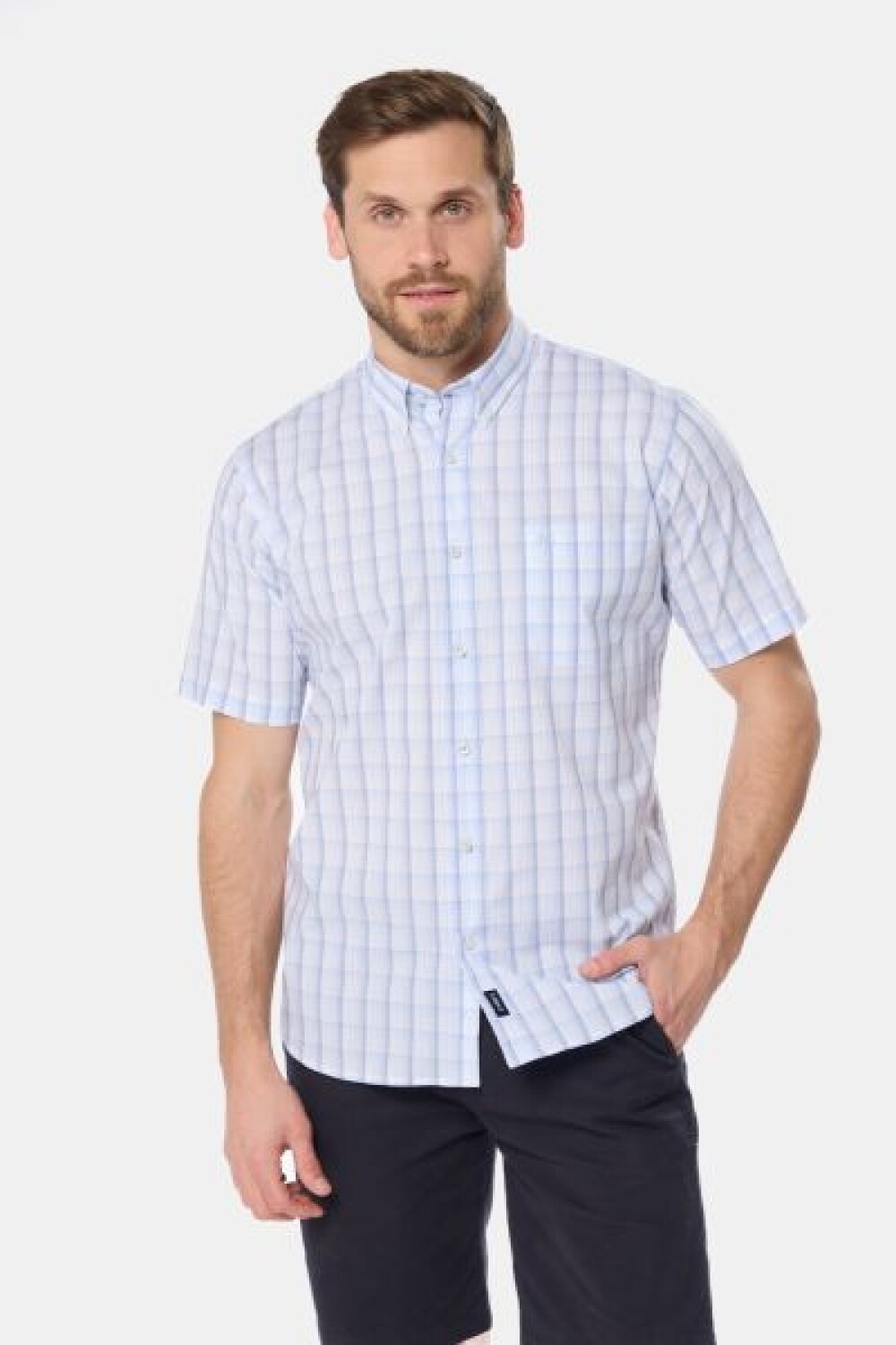 CAMISA SPORT A CUADROS Unico