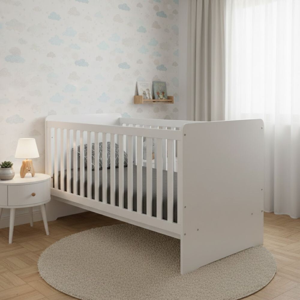 CUNA DE BEBÉ BLANCO