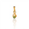 Dije Infinito-Oro bajo-Piedra Zirconia-CP8518 conpiedra