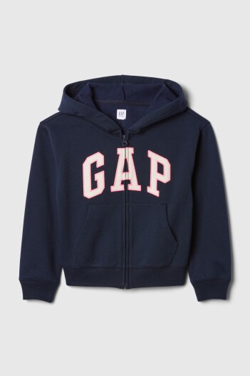 Canguro Logo Gap Con Felpa Niña Tapestry Navy
