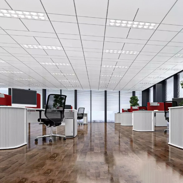 Panel LED embutir rectang. interior 45W neutra 120x30cm AS3003