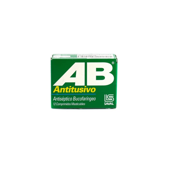 AB ANTITUS. X 12 COMP. PACK X 2 CAJAS única