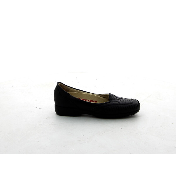 Mocasin Country de mujer con elastico cubalan M33-01-29 Negro