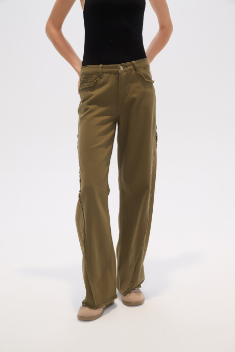 Pantalon Ixir Verde Oliva