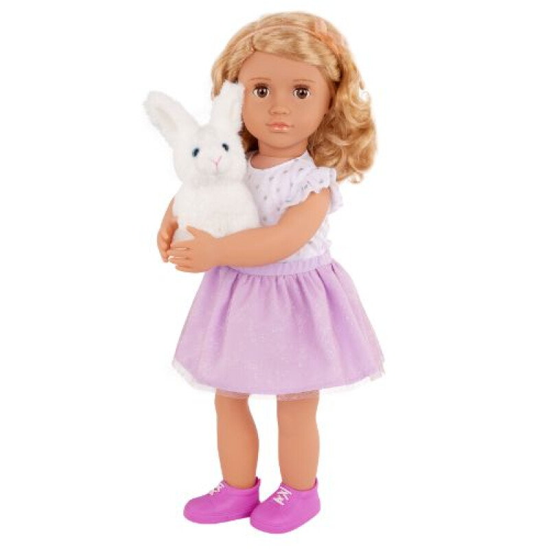MUÑECA DELUXE c/CONEJO - TABBY - OUR GENERATION Muñeca Deluxe C/conejo - Tabby - Our Generation
