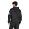 Campera de Hombre Adidas Future Icons 3 Franjas Cierre Frontal Negro